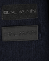 Balmain Logo Zipped Hooded Cardigan, £280, Clothing, Navy, Cashmere/Wool, Other view