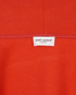 Saint Laurent Sleeveless Zip Hoodie, &pound;320, Clothing, Orange, Cotton, Other view