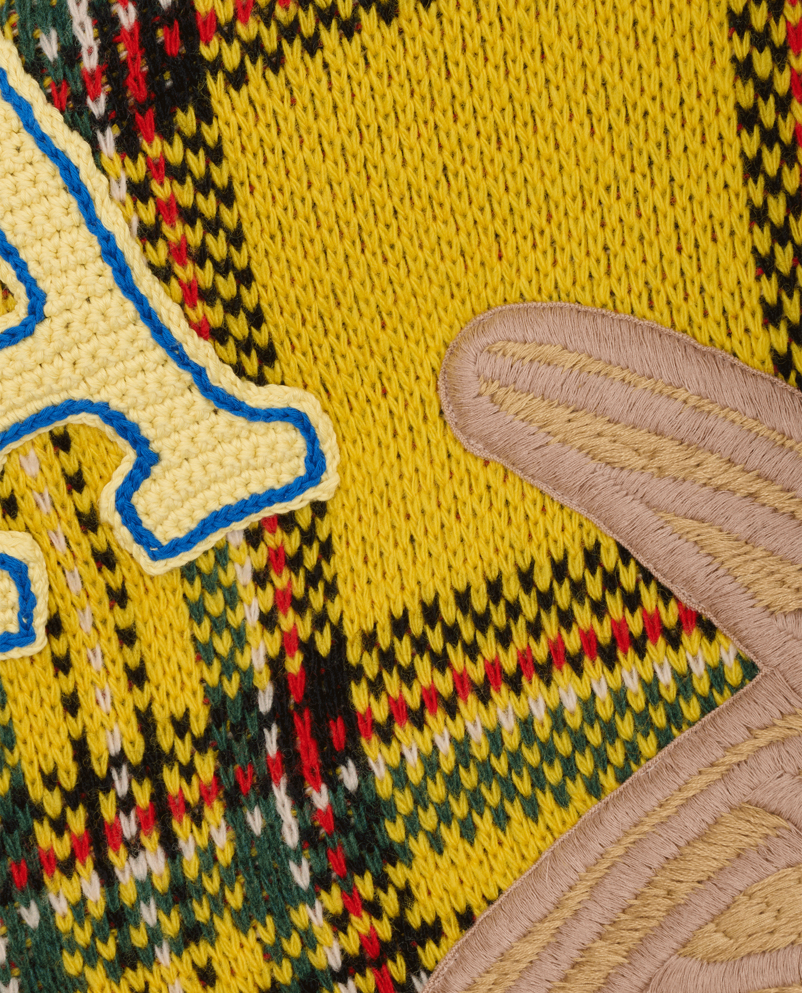 Gucci Bee Cardigan, &pound;350, Clothing, Yellow, Wool, Other view