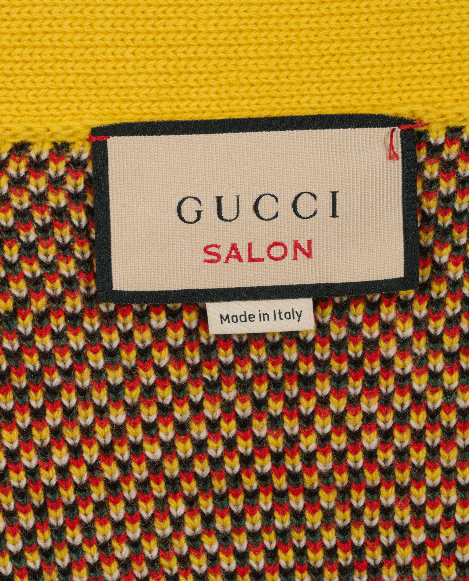 Gucci Bee Cardigan, &pound;350, Clothing, Yellow, Wool, Other view