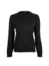 Gucci Vintage Crew Neck Jumper, £195, Clothing, Black, Wool, Front view