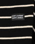 Saint Laurent Saint James Striped Cropped Jumper, £295, Clothing, Black/White, Wool, Other view