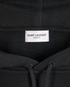 Saint Laurent Logo Hoodie, &pound;220, Clothing, Black, Cotton, Other view
