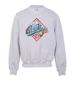 Casablanca Casa Way World Series Sweatshirt, Mens, Cotton, Grey, Sz S, 2*