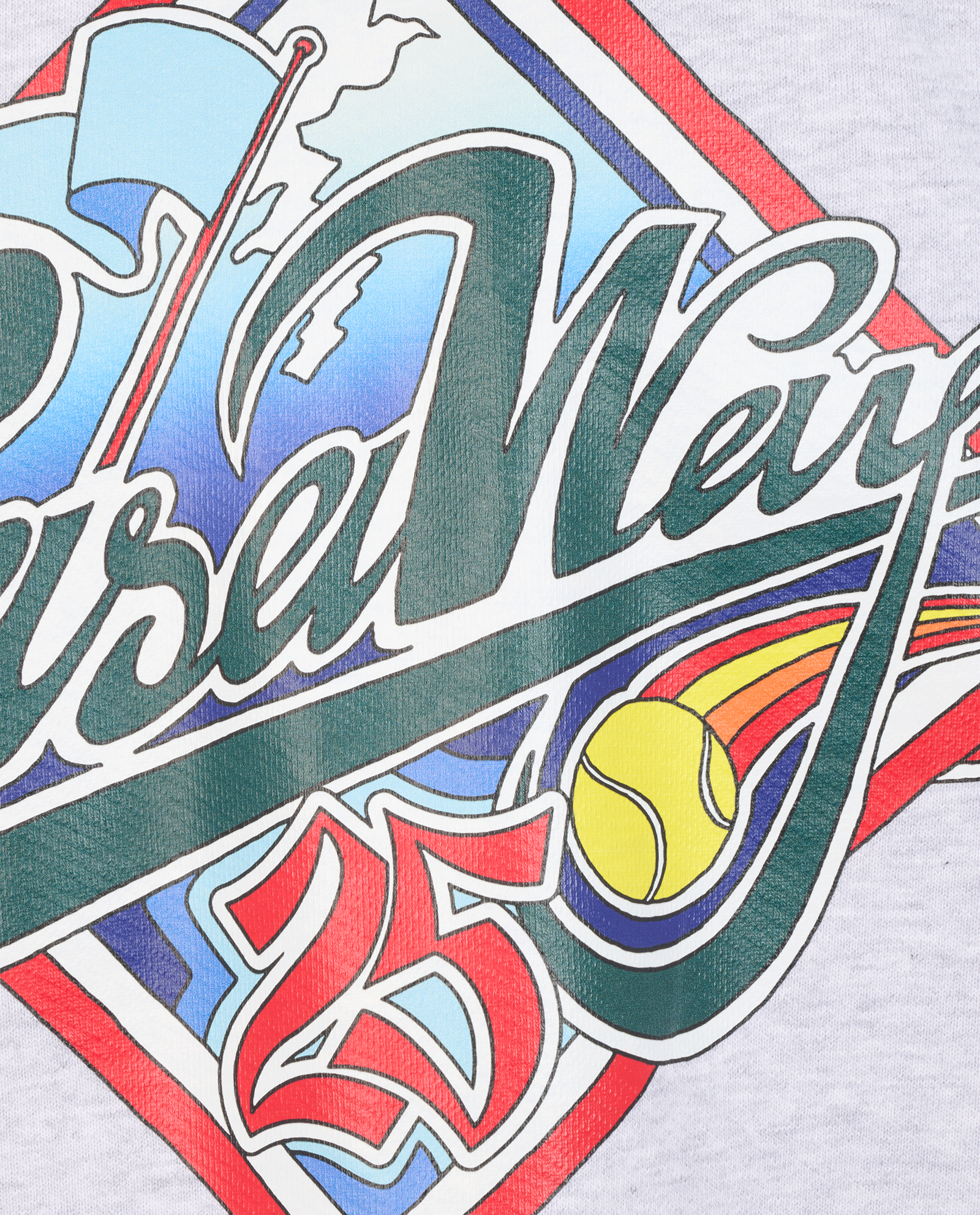 Casablanca Casa Way World Series Sweatshirt, &pound;250, Clothing, Grey, Cotton, Other view