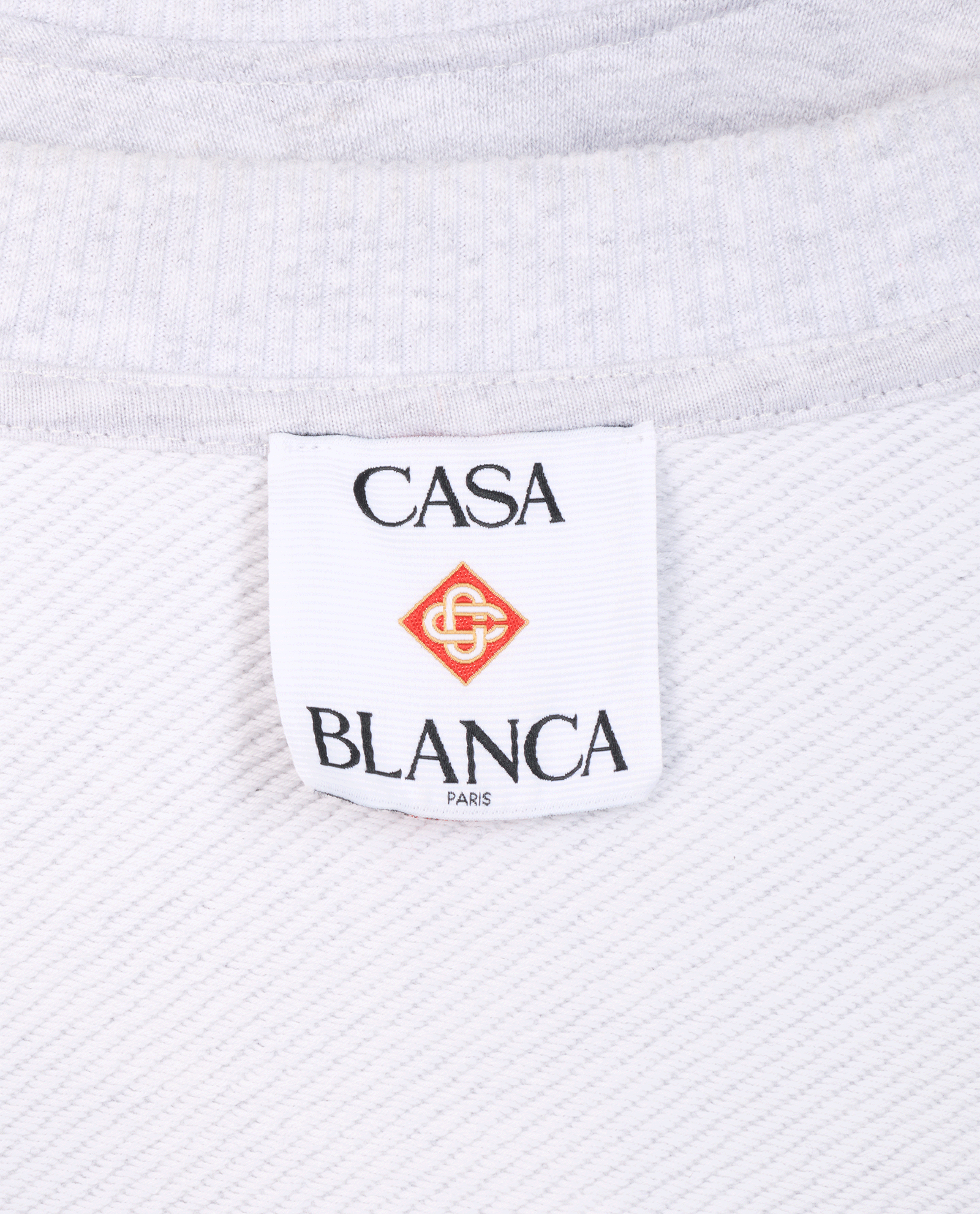 Casablanca Casa Way World Series Sweatshirt, &pound;250, Clothing, Grey, Cotton, Other view