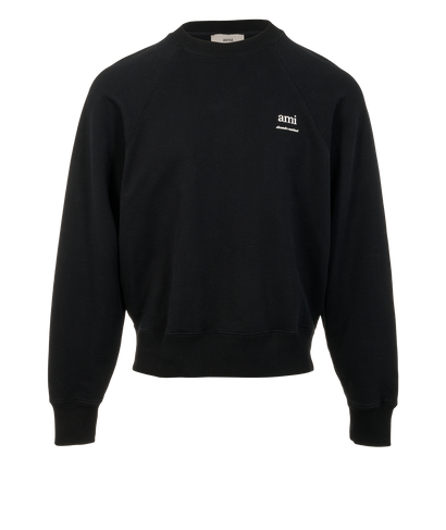 Ami Paris Ami Alexandre Mattiussi Sweatshirt, &pound;85, Clothing, Black, Cotton, Front view