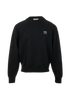 Ami Paris Ami Alexandre Mattiussi Sweatshirt, &pound;85, Clothing, Black, Cotton, Front view