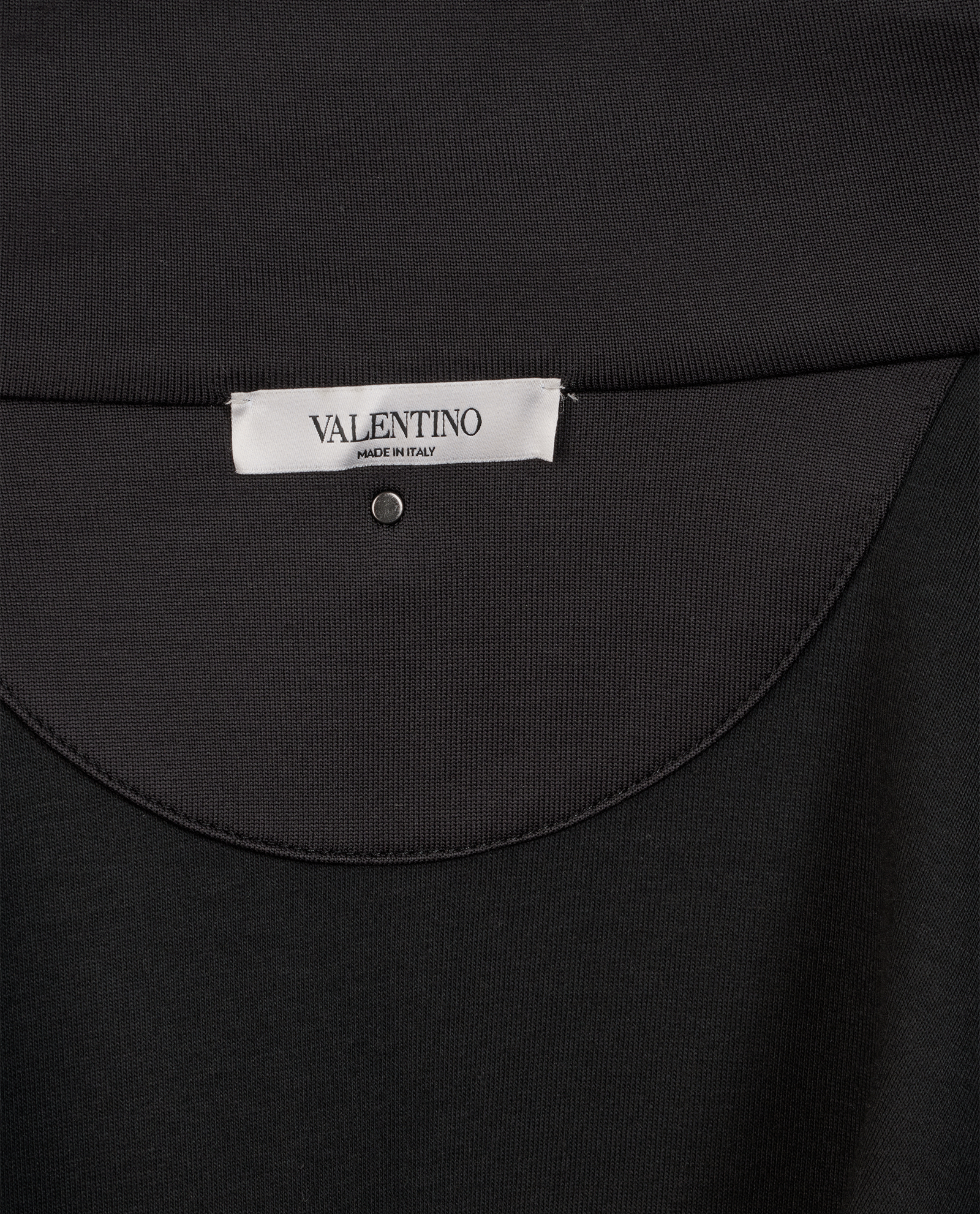 Valentino Logo Tracksuit Jacket, &pound;250, Clothing, Black, Cotton/Polyester (Polymer), Other view