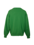 Acne Studio Bubble Logo Sweatshirt, &pound;210, Clothing, Green, Cotton, Back view