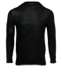Palm Angels Curved Logo Jumper, &pound;180, Clothing, Black, Cotton, Front view