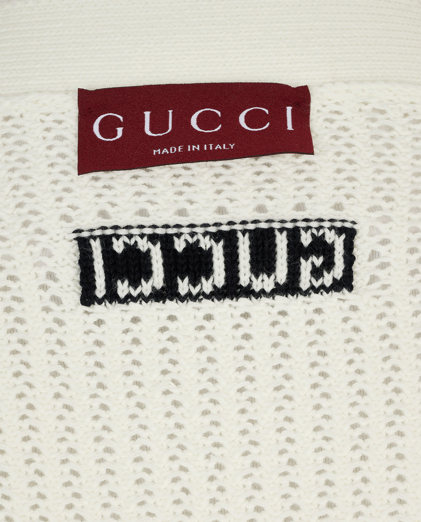 Gucci 2024 Web Trim Knit Cardigan, &pound;395, Clothing, White, Cotton, Other view