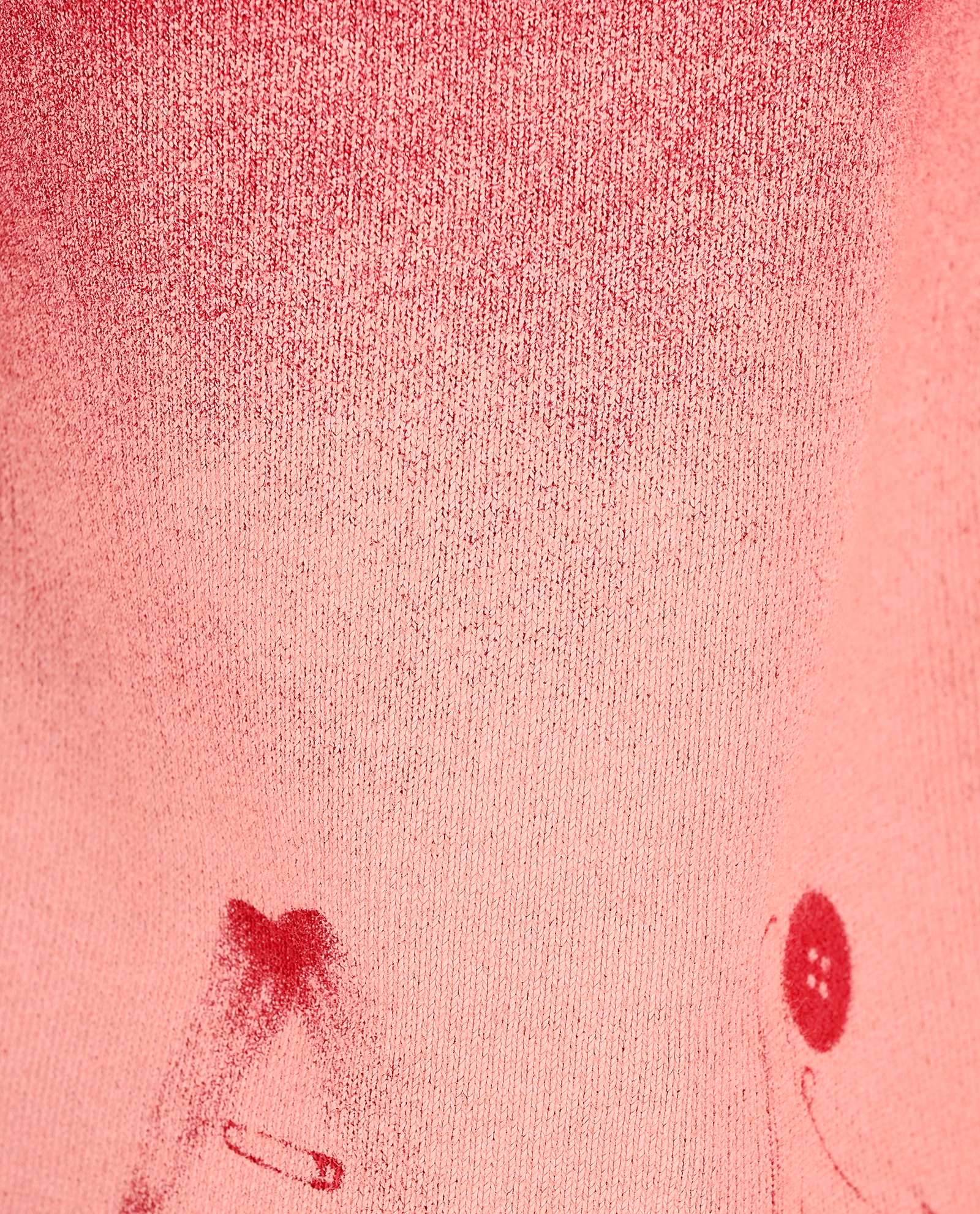 Marni Spray-Effect Jumper, &pound;110, Clothing, Red, Cotton, Other view