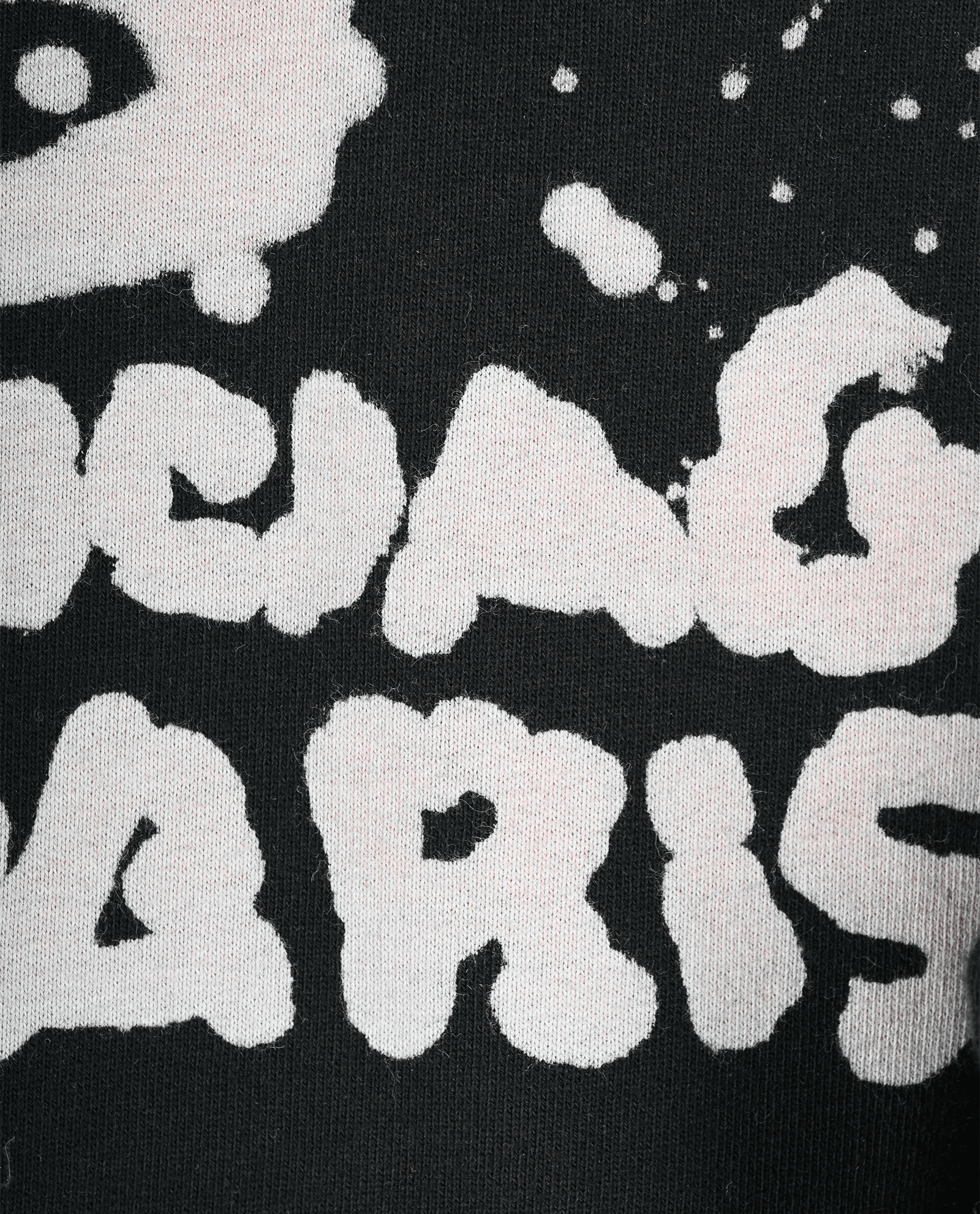 Balenciaga Oversized BB Spray Logo Hoodie, &pound;230, Clothing, Black, Cotton, Other view