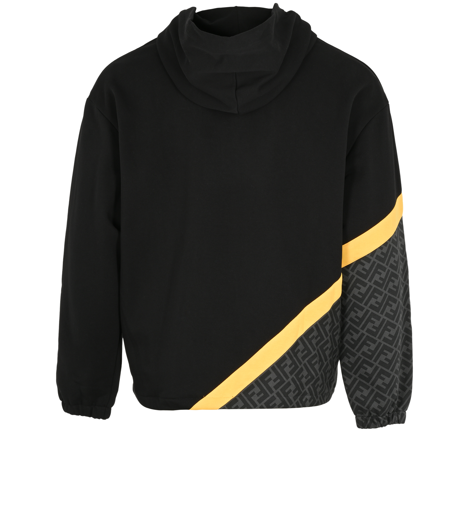 Fendi FF Hoodie, &pound;250, Clothing, Black, Cotton, Back view