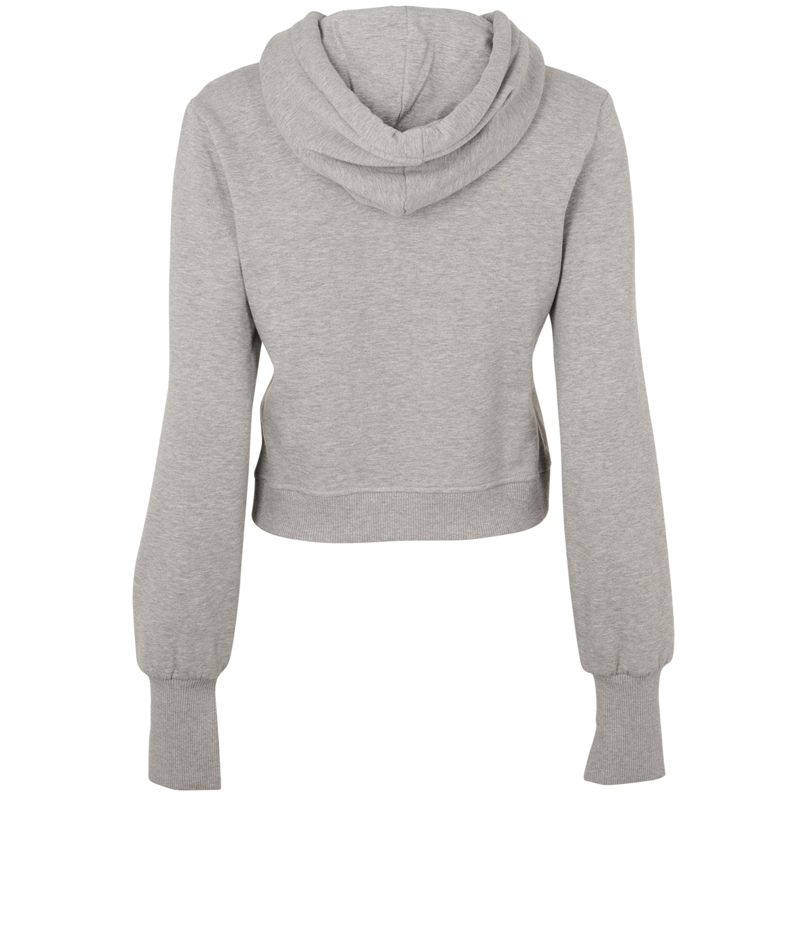 Fendi Logo Hoodie, &pound;250, Clothing, Grey/White, Cotton, Back view