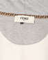 Fendi Logo Hoodie, &pound;250, Clothing, Grey/White, Cotton, Other view