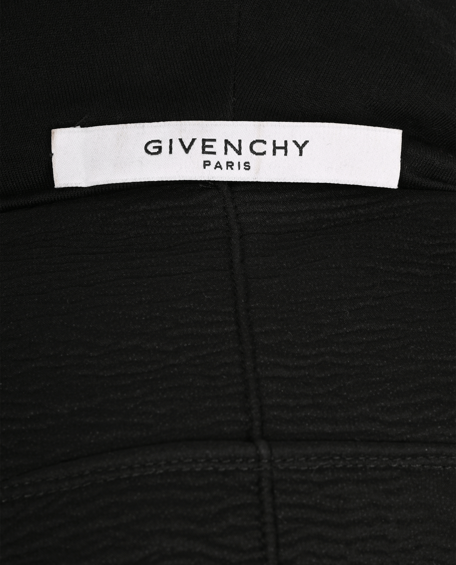 Givenchy Distressed Hoodie, &pound;220, Clothing, Black, Cotton, Other view