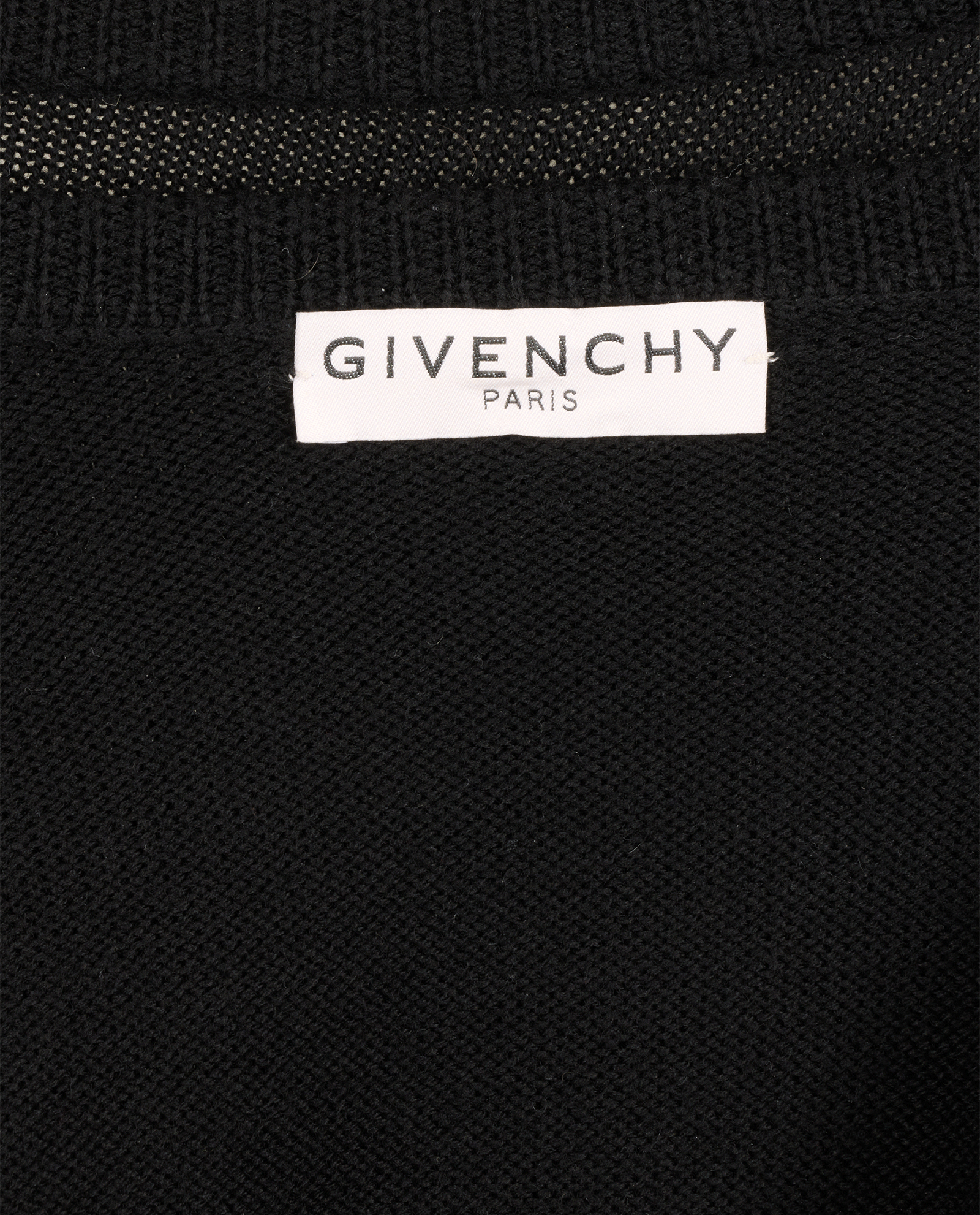 Givenchy Knit Sweater, &pound;250, Clothing, Black, Wool, Other view