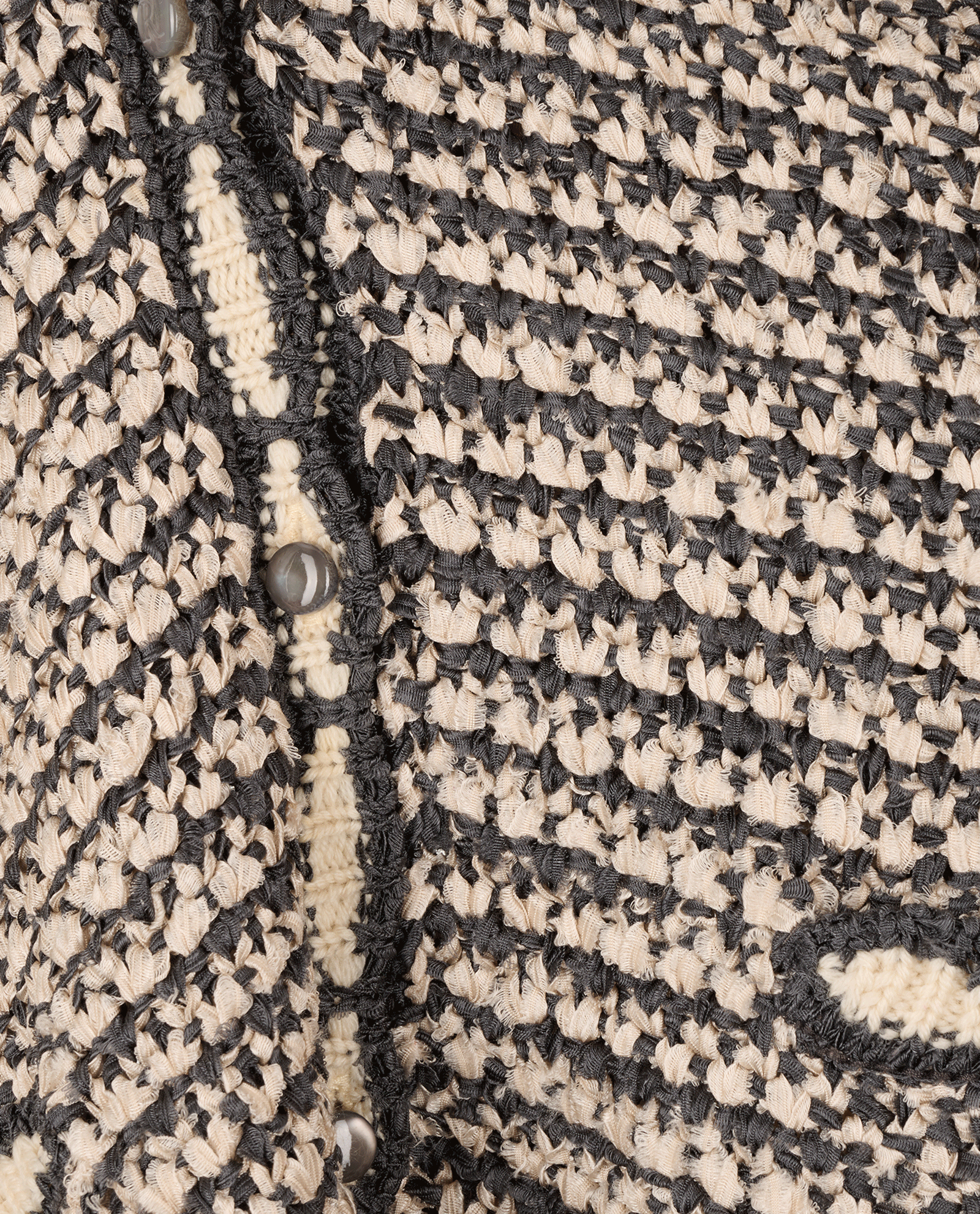 Christian Dior Crochet Cardigan, &pound;295, Clothing, Cream, Silk, Other view