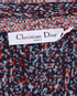 Christian Dior V-Neck Cardigan, &pound;175, Clothing, Navy, Cotton/Silk, Other view