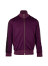 Moncler Track Jacket, &pound;160, Clothing, Purple, Cotton/Polyester (Polymer), Front view
