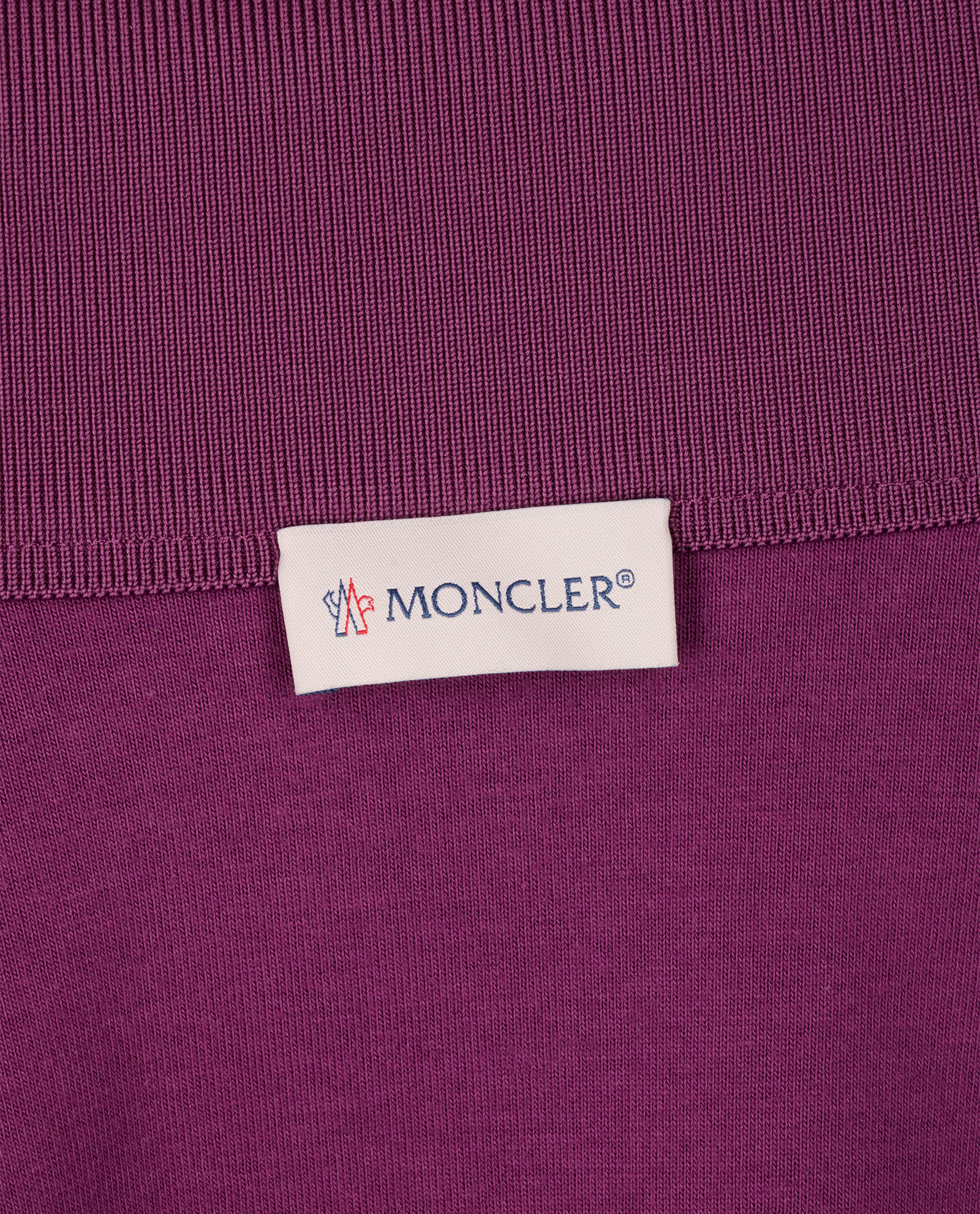 Moncler Track Jacket, &pound;160, Clothing, Purple, Cotton/Polyester (Polymer), Other view