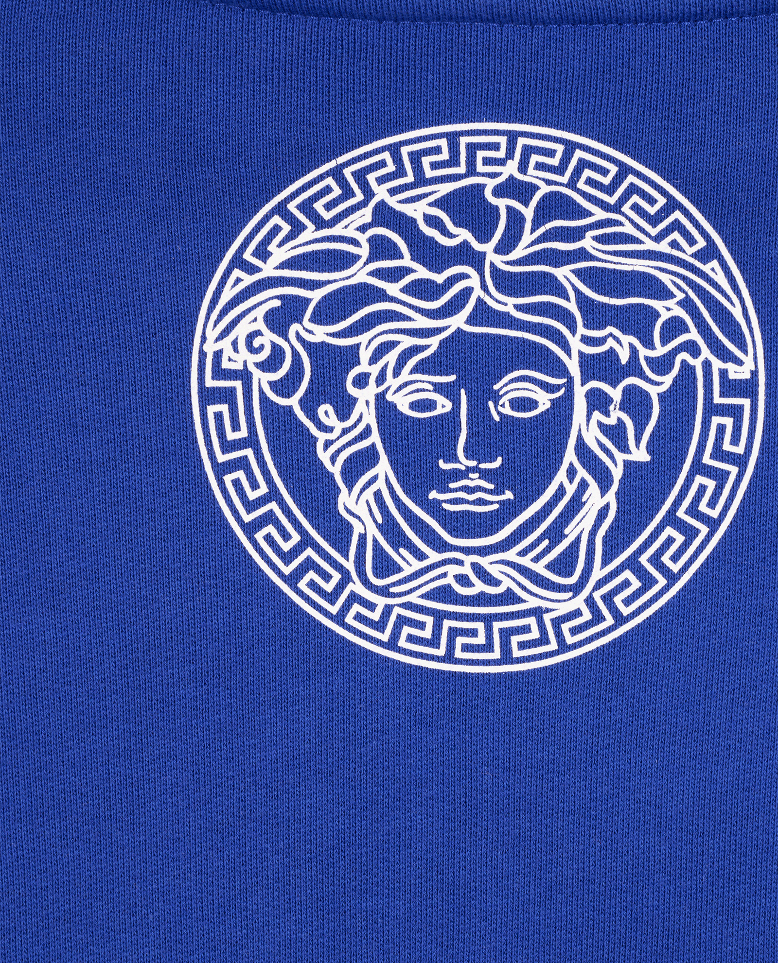 Versace Crewneck Sweater, &pound;150, Clothing, Blue, Cotton, Other view