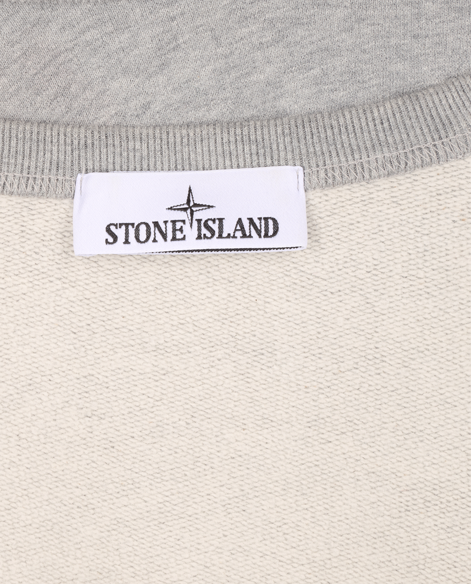 Stone Island Crewneck Sweater, &pound;150, Clothing, Grey, Cotton, Other view