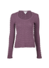 Bottega Veneta Bobble Jumper, &pound;90, Clothing, Purple, Cotton, Front view