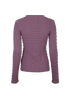 Bottega Veneta Bobble Jumper, &pound;90, Clothing, Purple, Cotton, Back view
