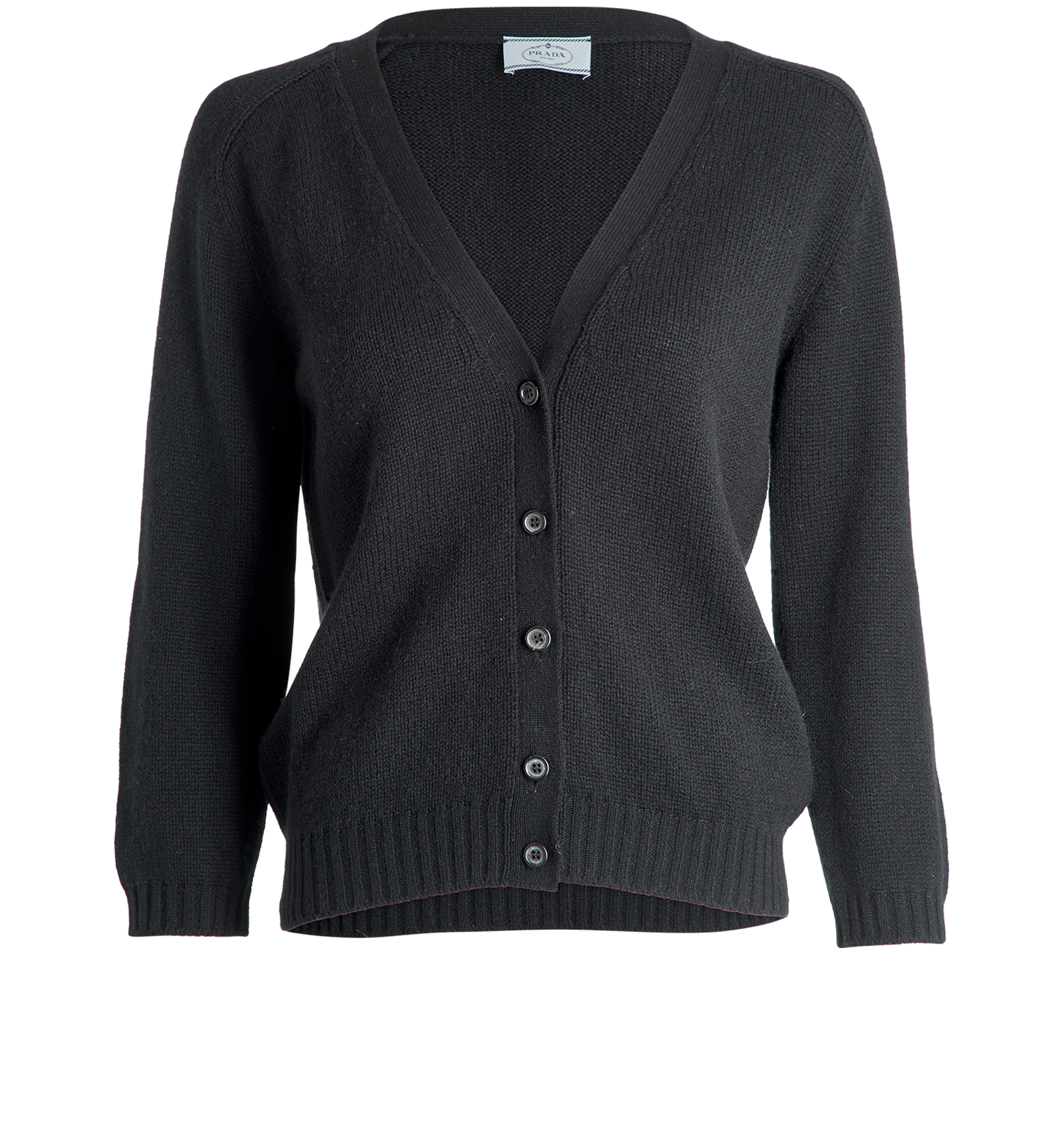 Prada Elbow Patch Cardigan, Jumpers - Designer Exchange
