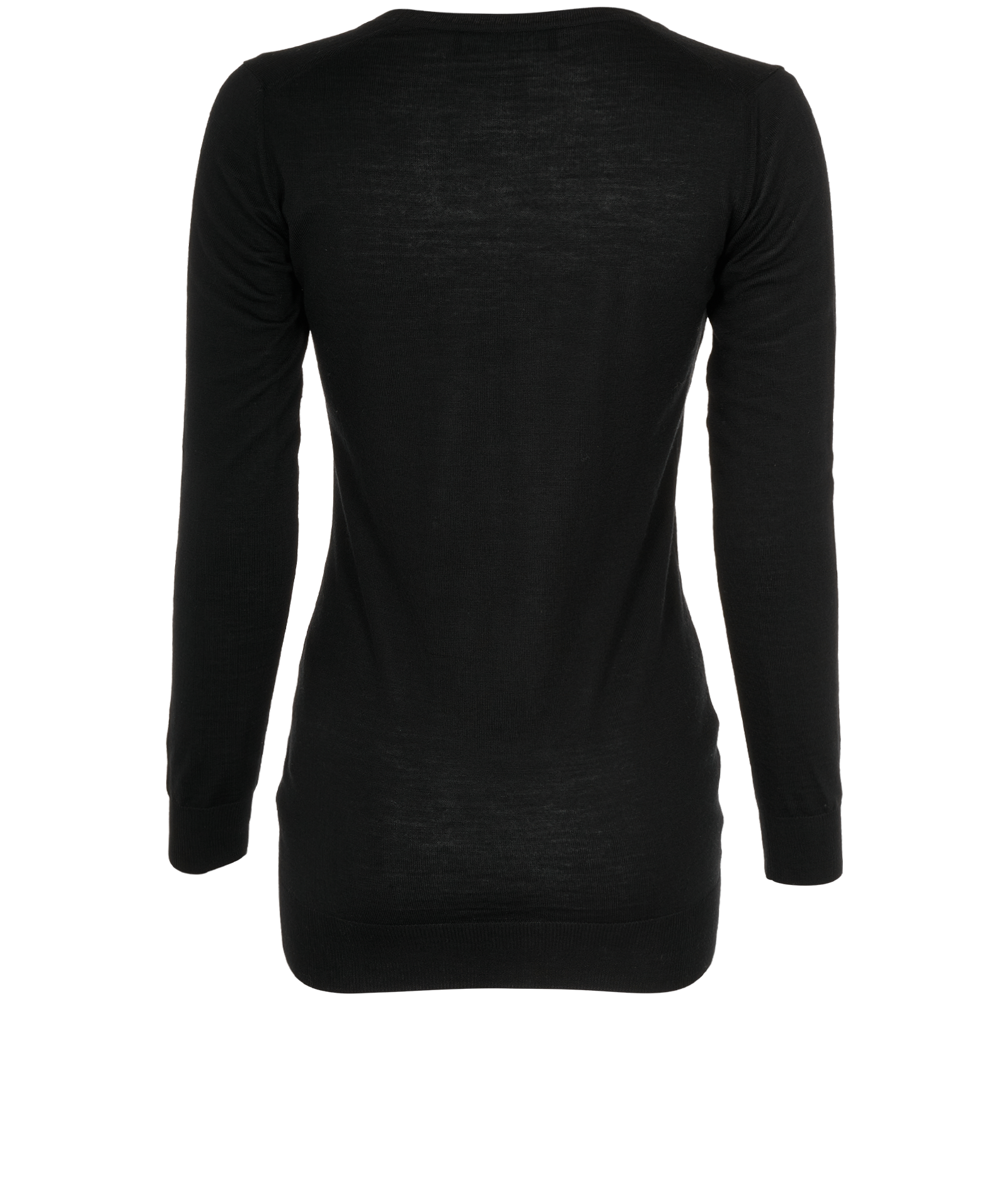 Versace Cardigan, &pound;250, Clothing, Black, Wool, Back view