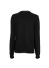 Valentino Rockstud Jumper, &pound;320, Clothing, Black, Cashmere, Back view