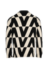 Valentino Crewneck Sweater, &pound;250, Clothing, Black/White, Cashmere, Back view