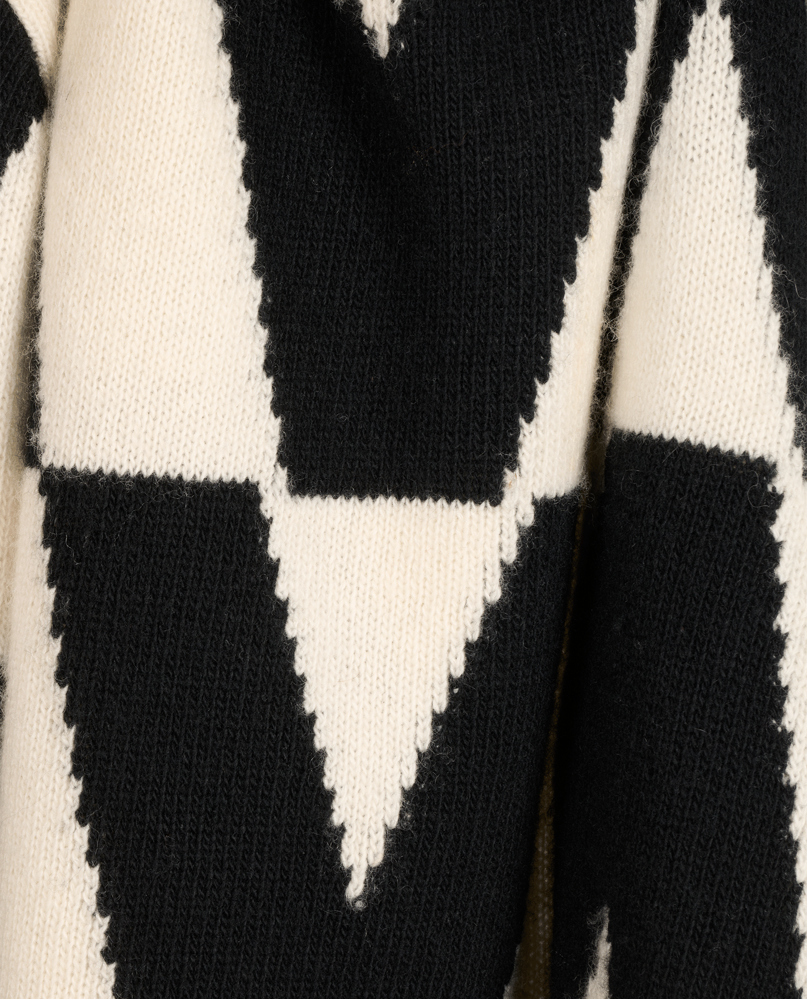 Valentino Crewneck Sweater, &pound;250, Clothing, Black/White, Cashmere, Other view
