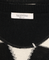 Valentino Crewneck Sweater, &pound;250, Clothing, Black/White, Cashmere, Other view
