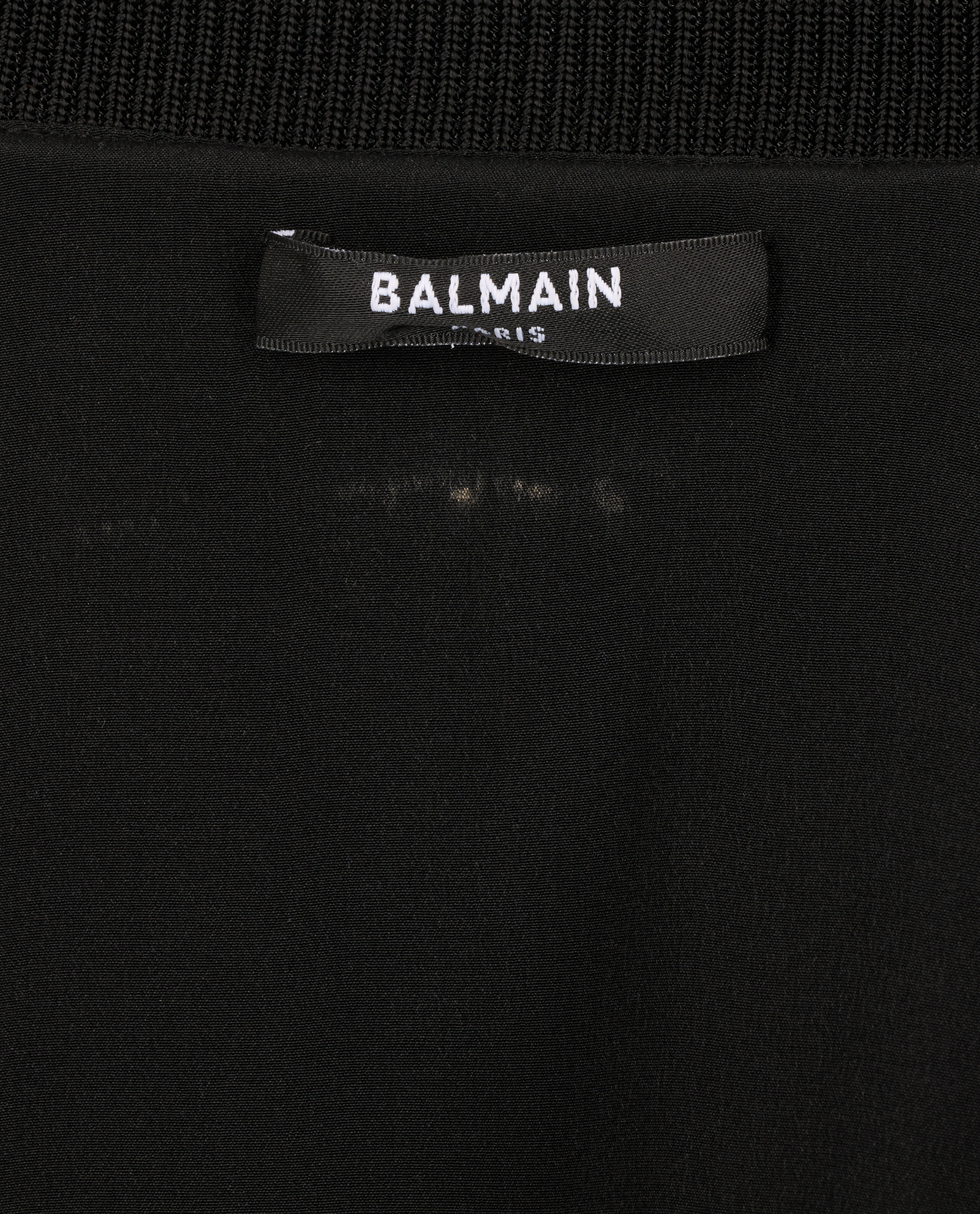 Balmain Crystal Embellished Jumper, &pound;395, Clothing, Black, Crystal/Sequins, Other view