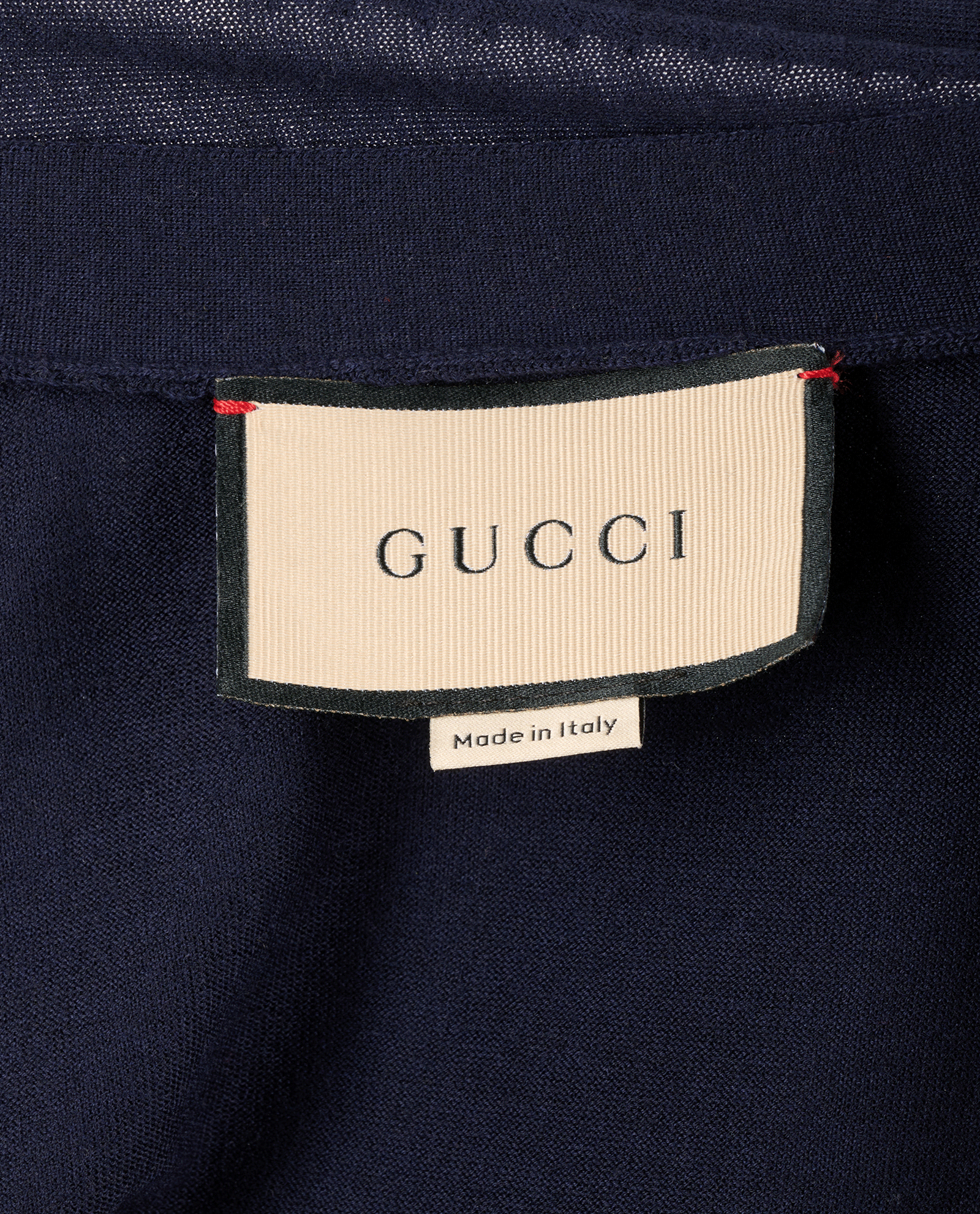 Gucci Horsebit Cardigan, &pound;290, Clothing, Navy, Wool, Other view