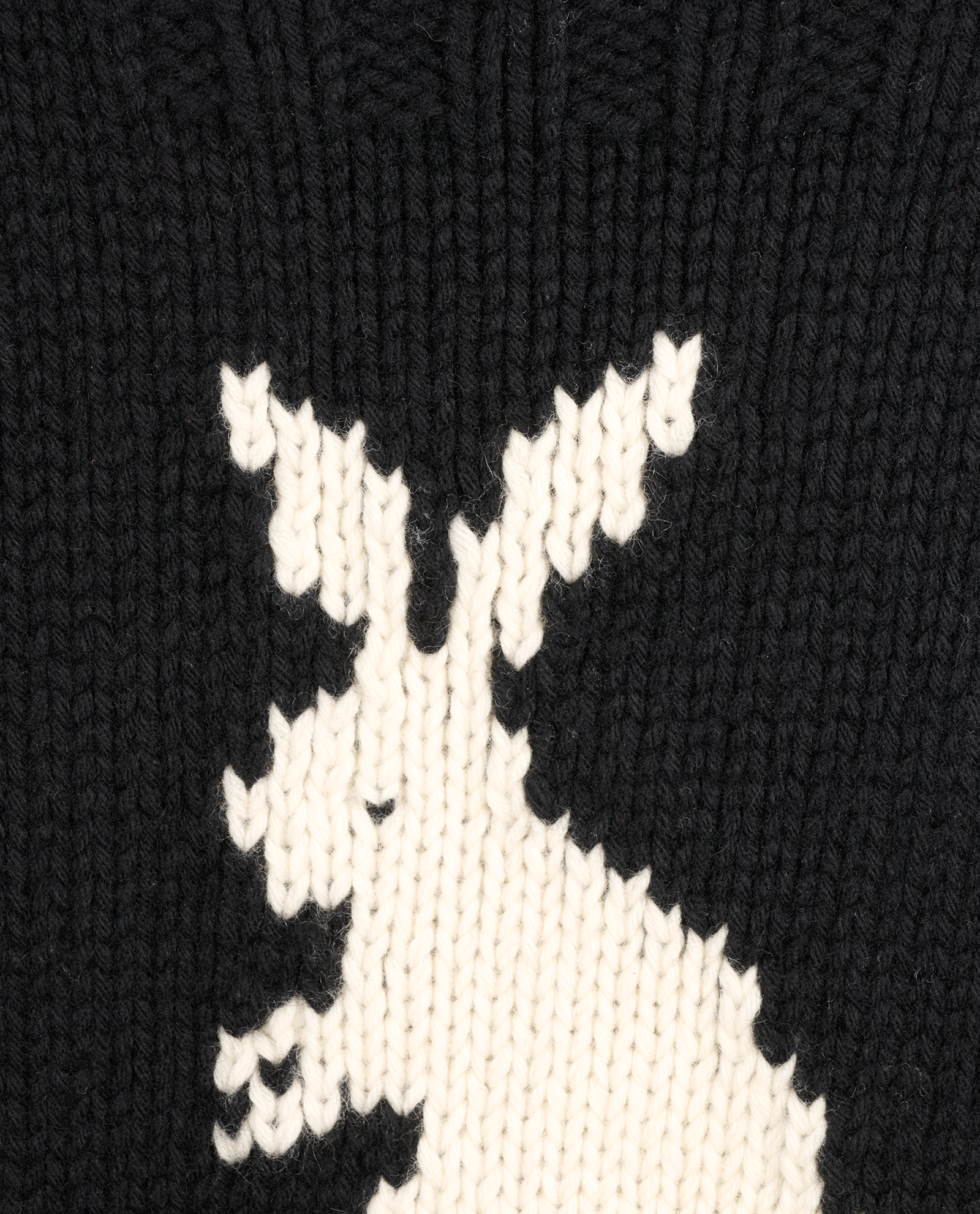 Christian Dior Dioramour Rabbit Vest, &pound;350, Clothing, Black, Cashmere/Wool, Other view