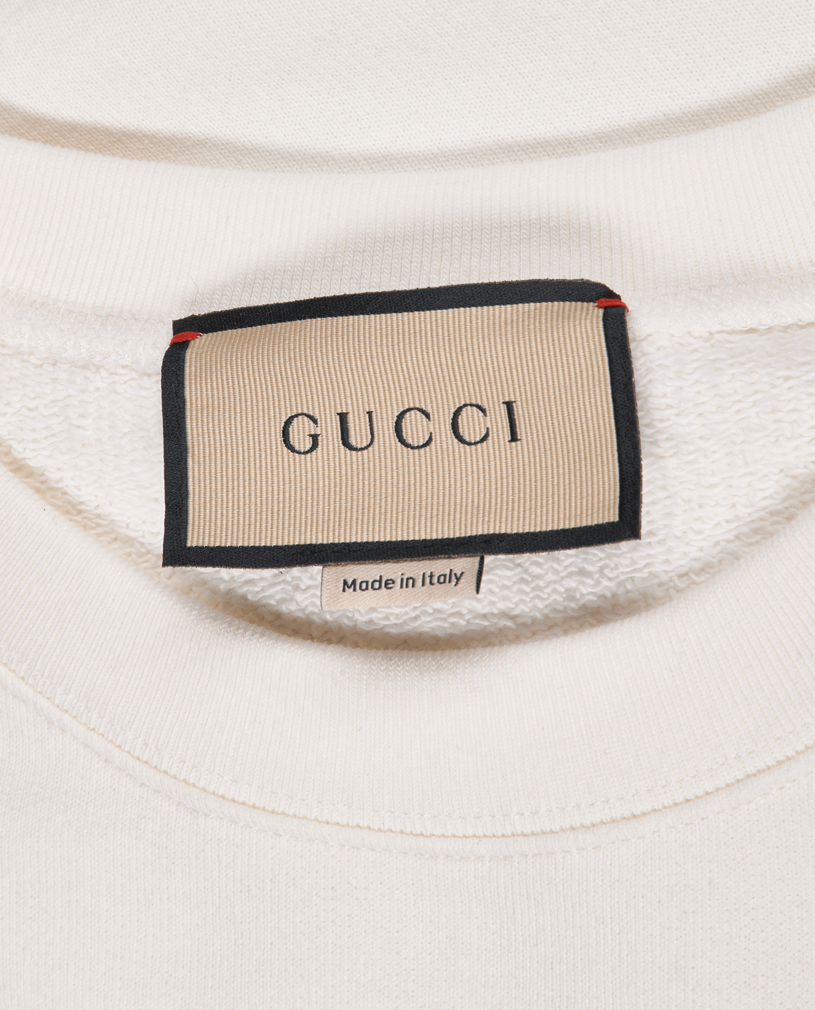 Gucci Horse Print Sweatshirt, &pound;295, Clothing, Cream, Cotton, Other view