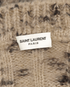 Saint Laurent Cable-Knit Cardigan, &pound;320, Clothing, Beige, Mohair/Wool, Other view