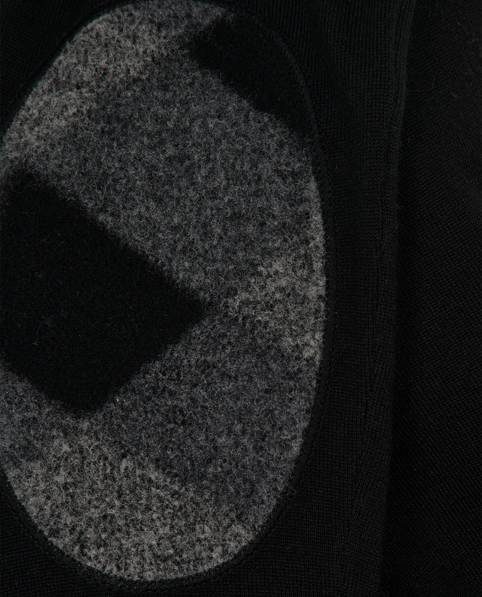 Burberry Elbow-Patched Cardigan, &pound;220, Clothing, Black, Wool, Other view