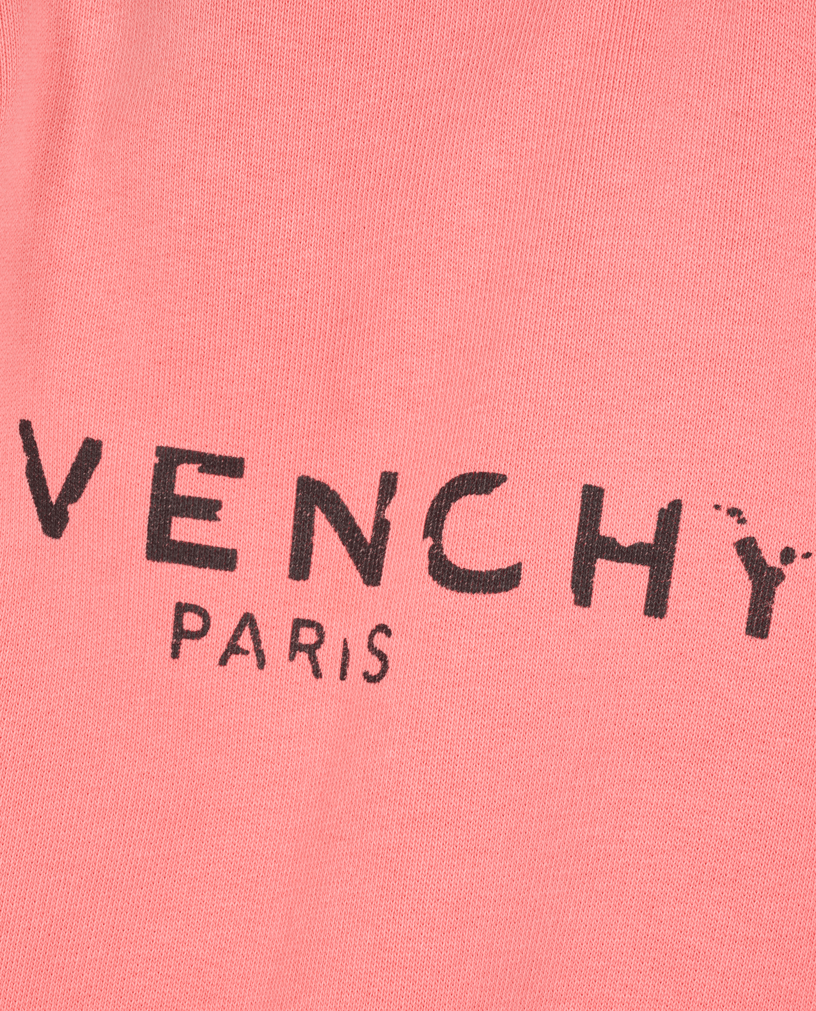 Givenchy Logo Distressed Hoodie, &pound;195, Clothing, Pink, Cotton, Other view