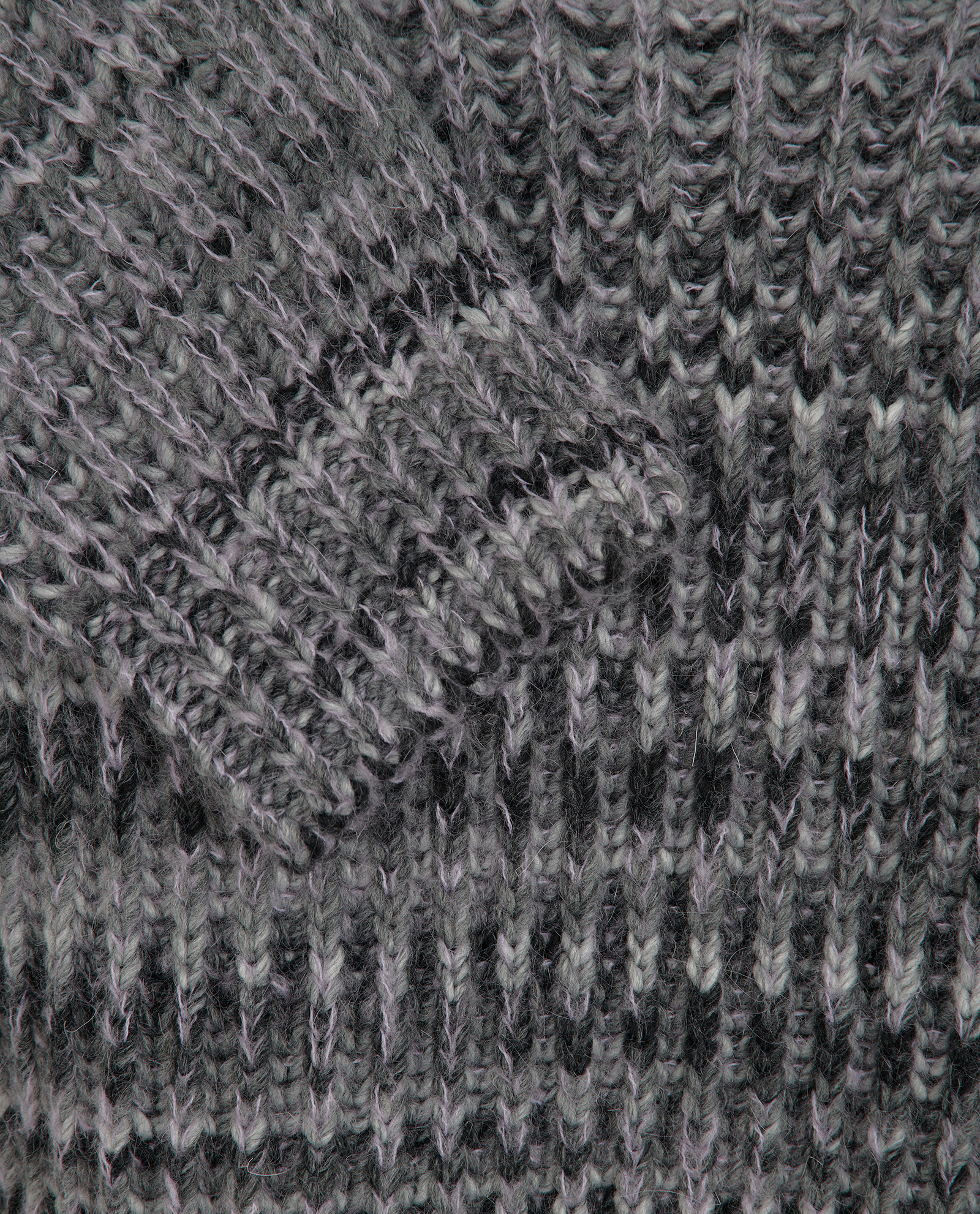 Acne Studios Cable Knit Jumper, &pound;110, Clothing, Grey, Acrylic Plastic/Wool, Other view