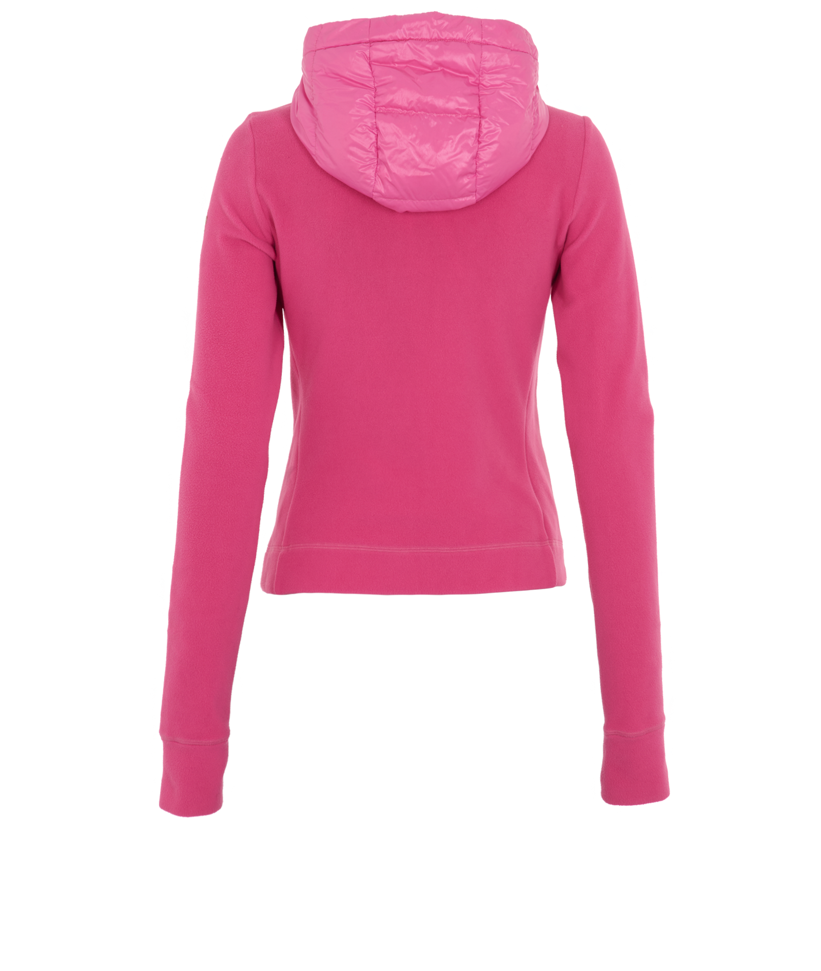 Moncler Maglia Cardigan, &pound;350, Clothing, Pink, Down Feathers/Fleece/Polyester (Polymer), Back view