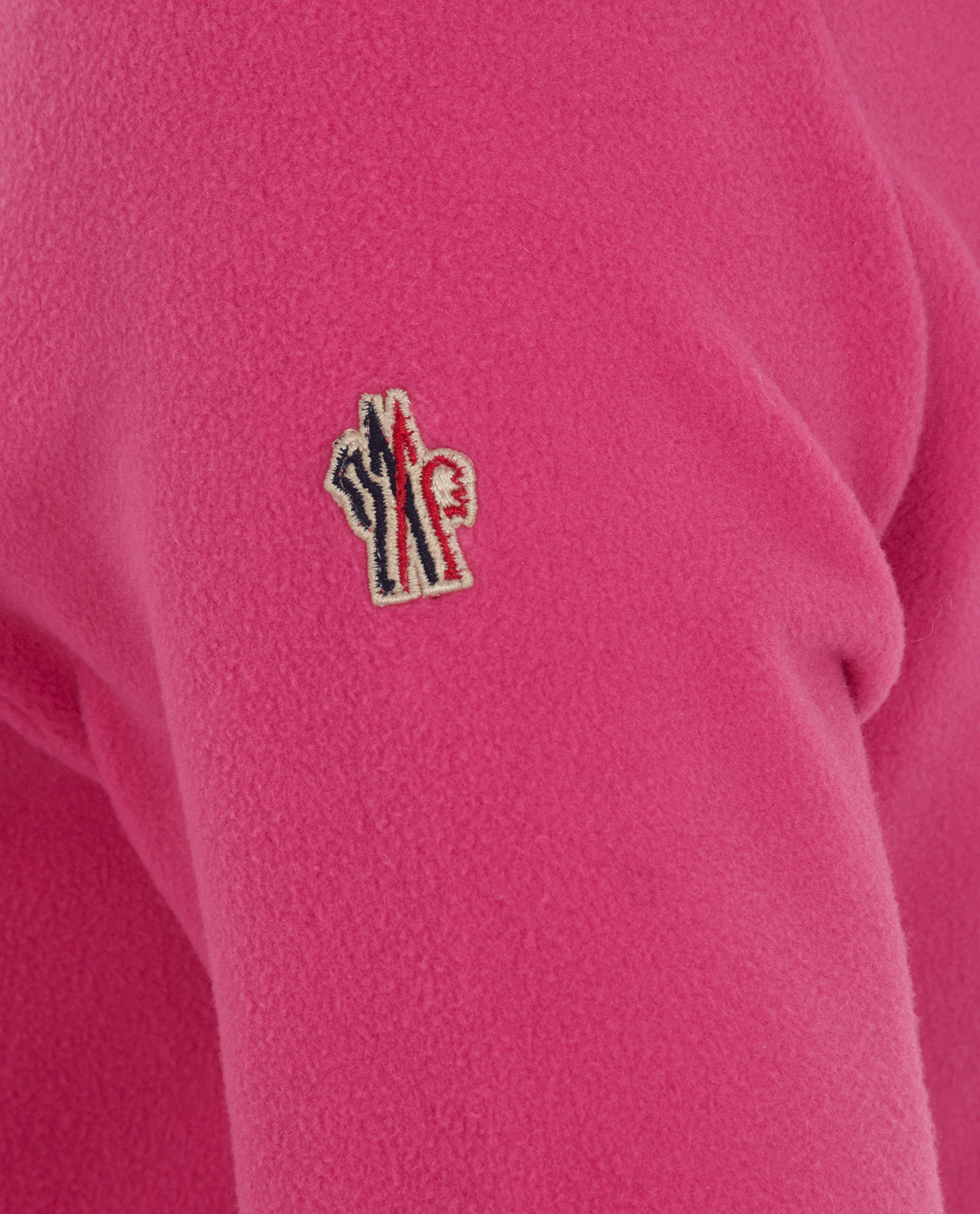 Moncler Maglia Cardigan, &pound;350, Clothing, Pink, Down Feathers/Fleece/Polyester (Polymer), Other view