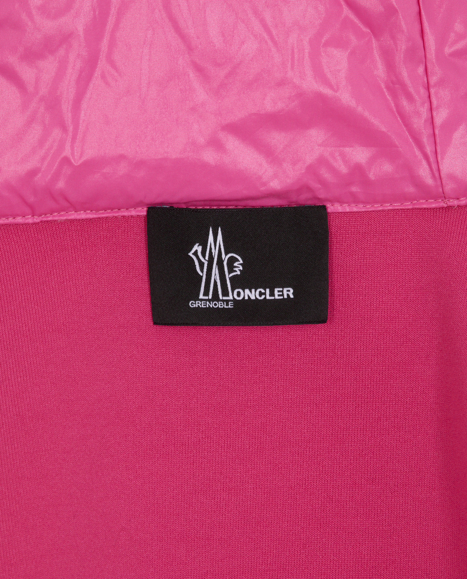 Moncler Maglia Cardigan, &pound;350, Clothing, Pink, Down Feathers/Fleece/Polyester (Polymer), Other view