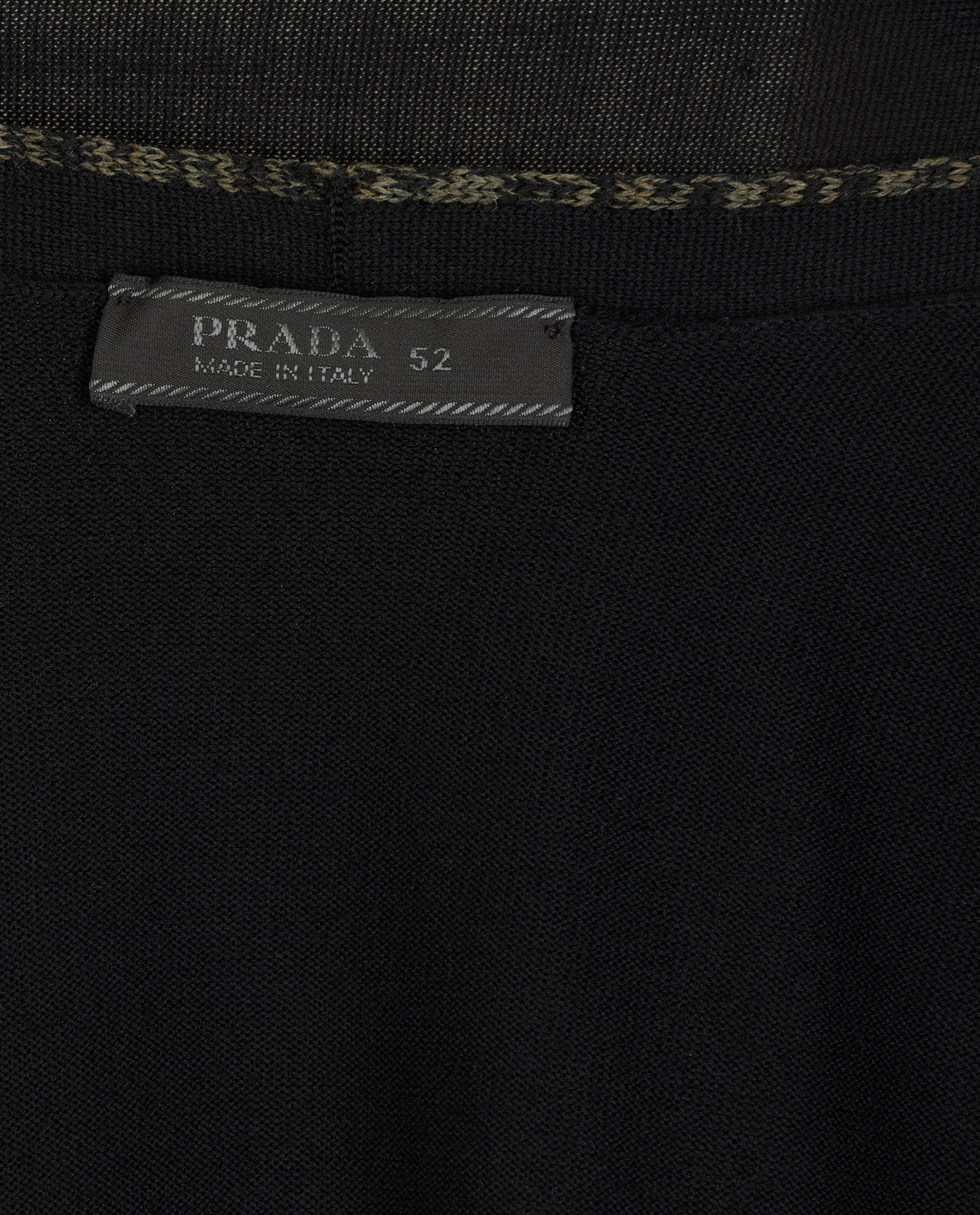 Prada Cardigan, &pound;190, Clothing, Black/Green, Wool, Other view