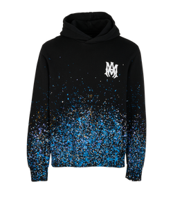 Amiri Crystal Embellished Jumper, Cotton, Black, Sz L, 2*